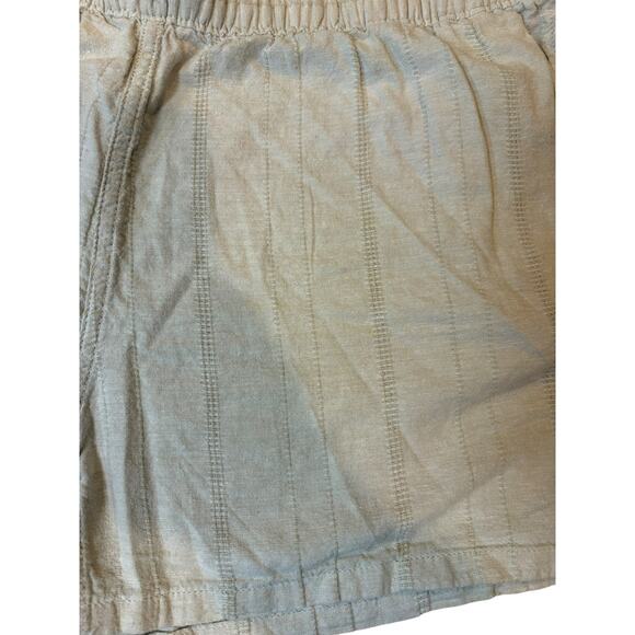 PATAGONIA Women's 3" Baggies Shorts Size LARGE Cotton Hemp Blend Pull On - Picture 7 of 7